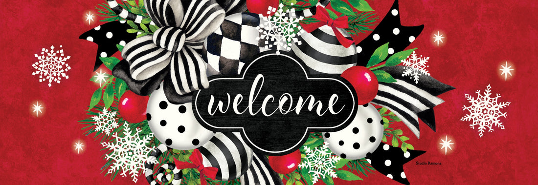 Black &amp; White Swag-Signature Sign