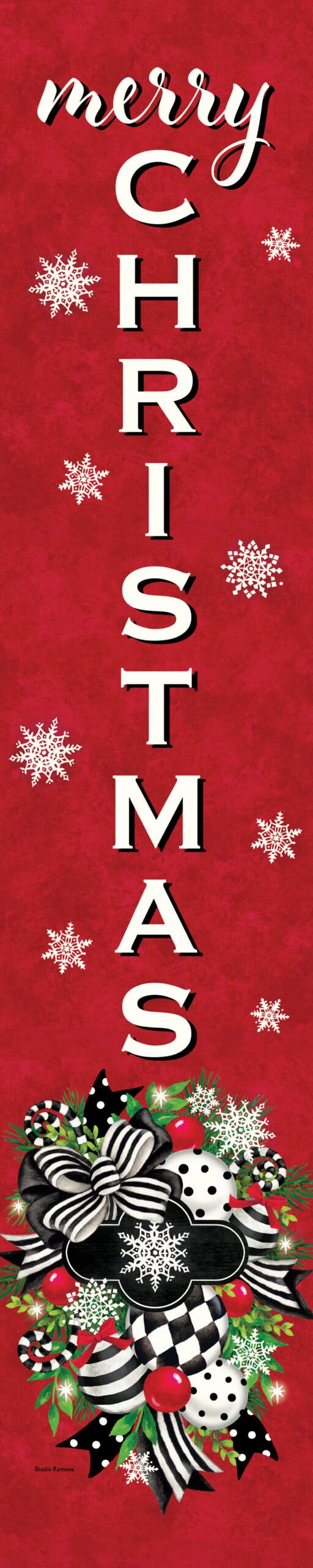 Black &amp; White Swag-Yard Expression