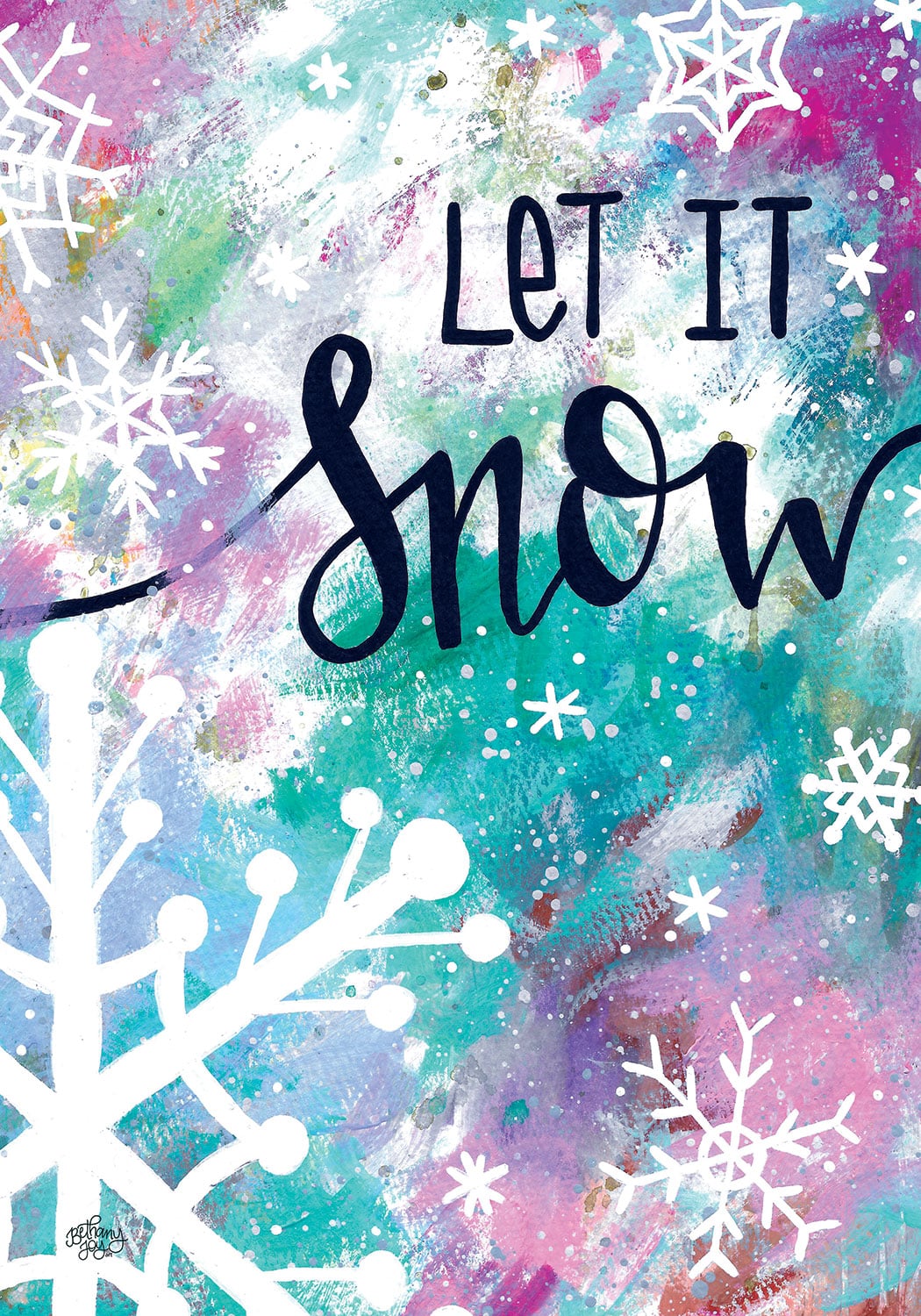 Let it Snow- Flag