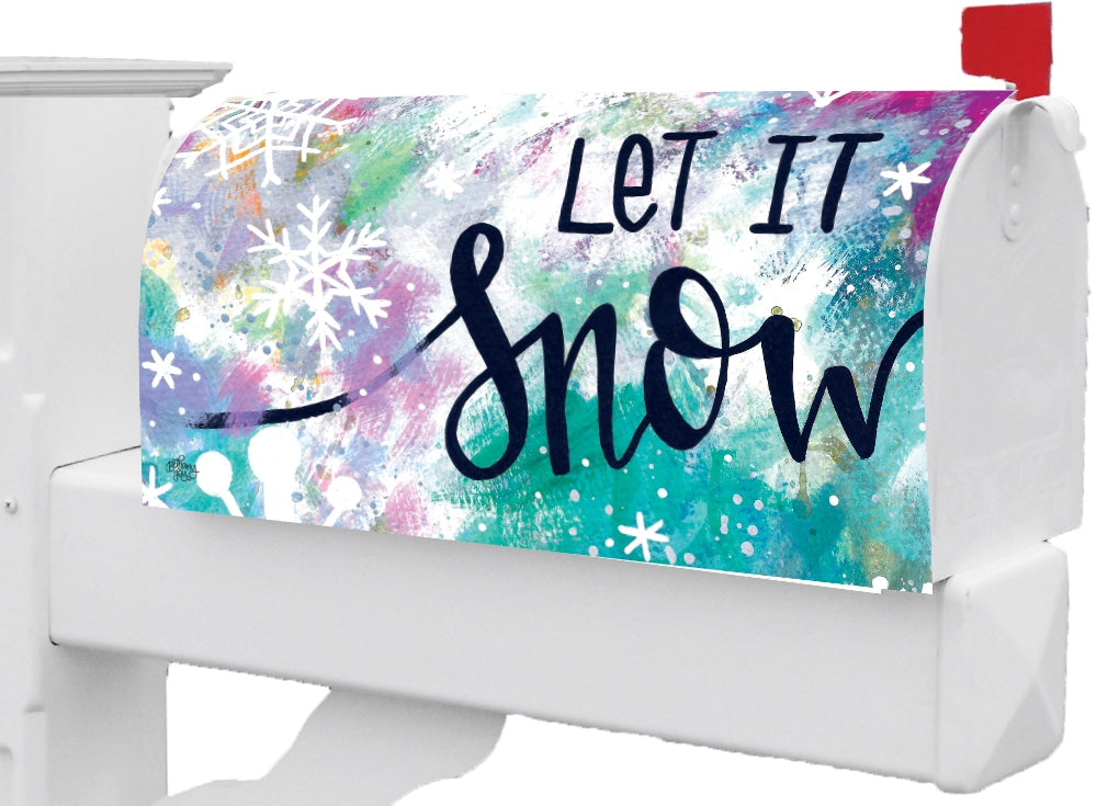 Let it Snow-Mailbox Makeover