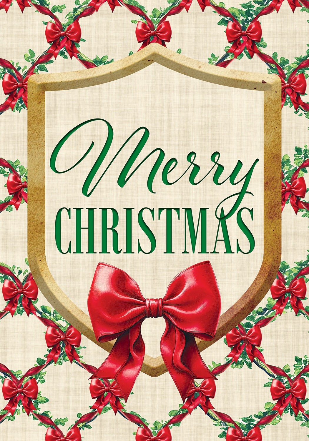 Christmas Bows Flag