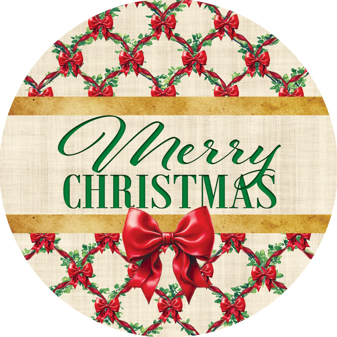 Christmas Bows-Accent Magnet