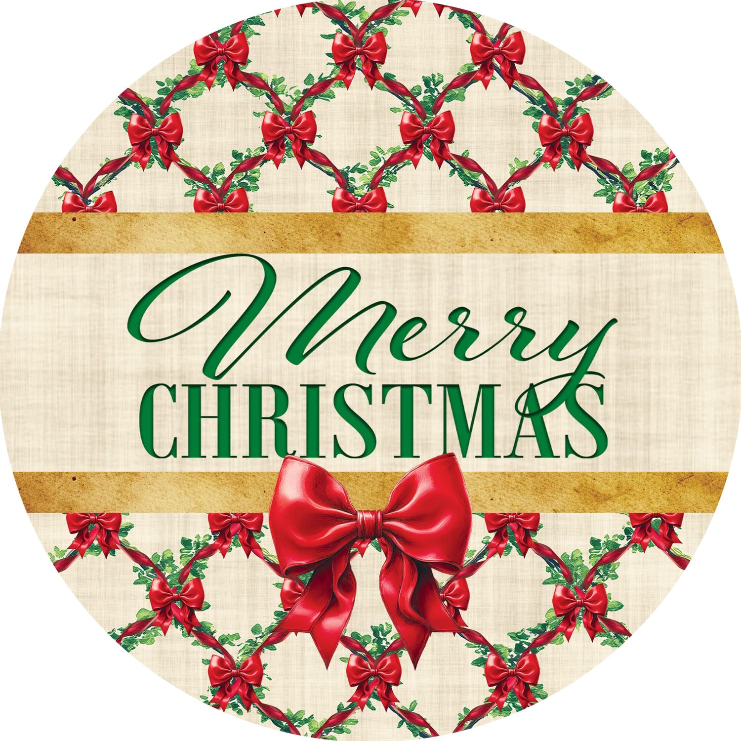 Christmas Bows-Accent Magnet