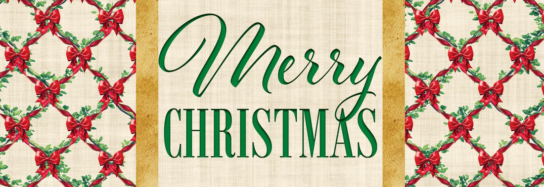 Christmas Bows-Signature Sign