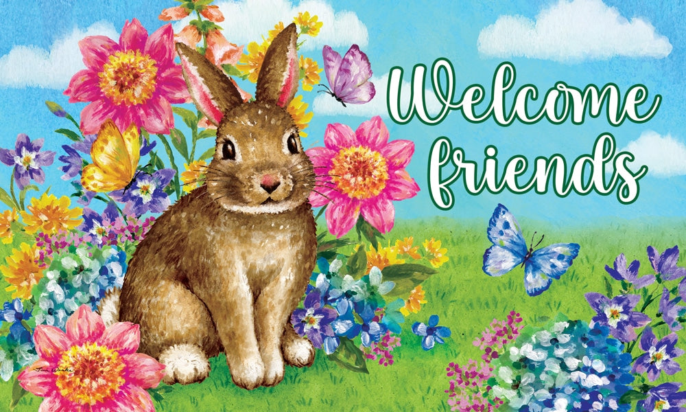 Floor Mat-Brown Bunny