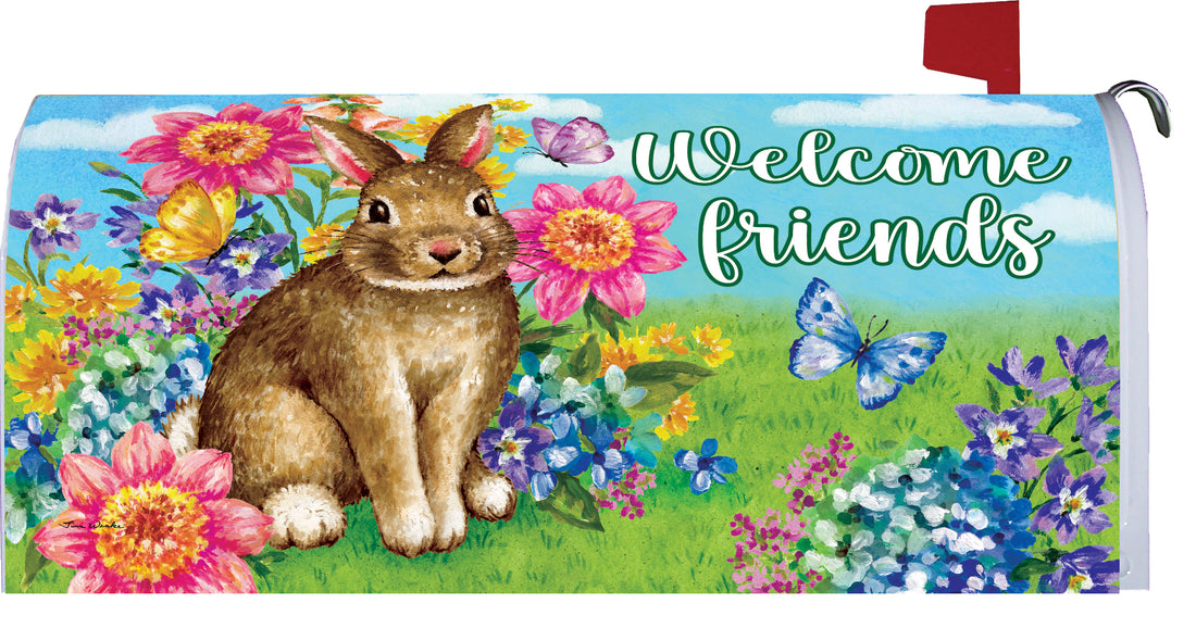 Brown Bunny-Mailbox Makeover