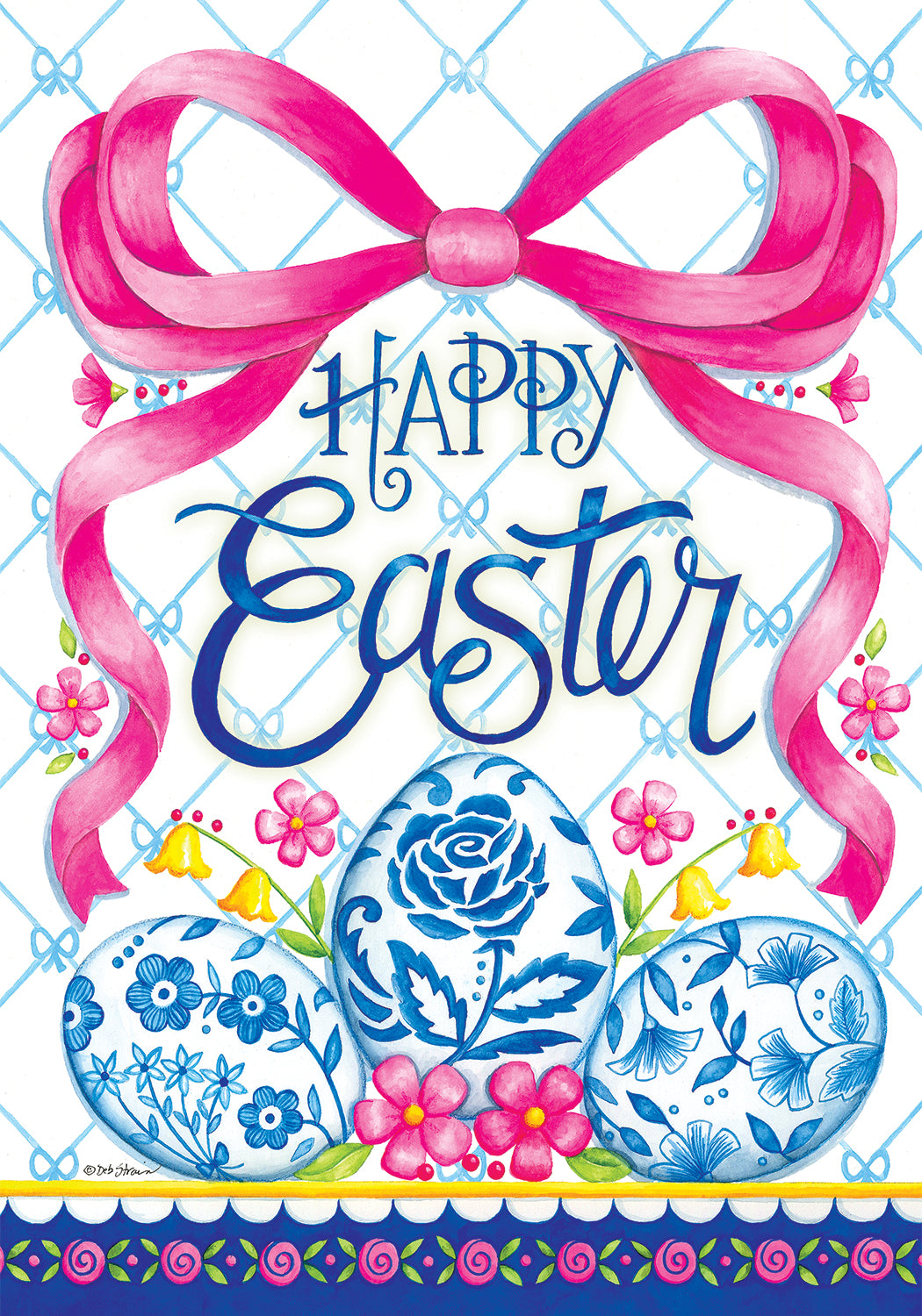 Chinoiserie Eggs-Flag