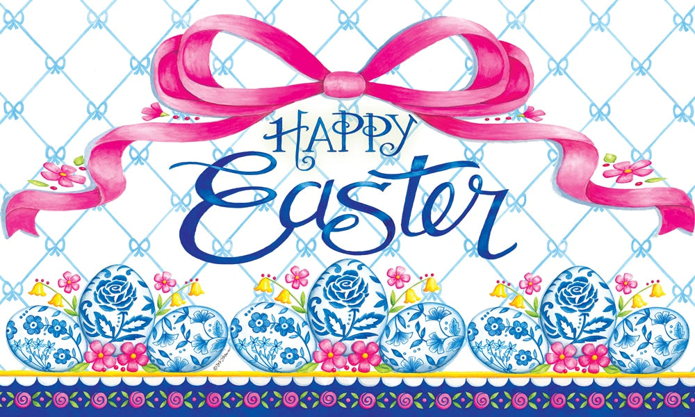 Floor Mat-Chinoiserie Eggs