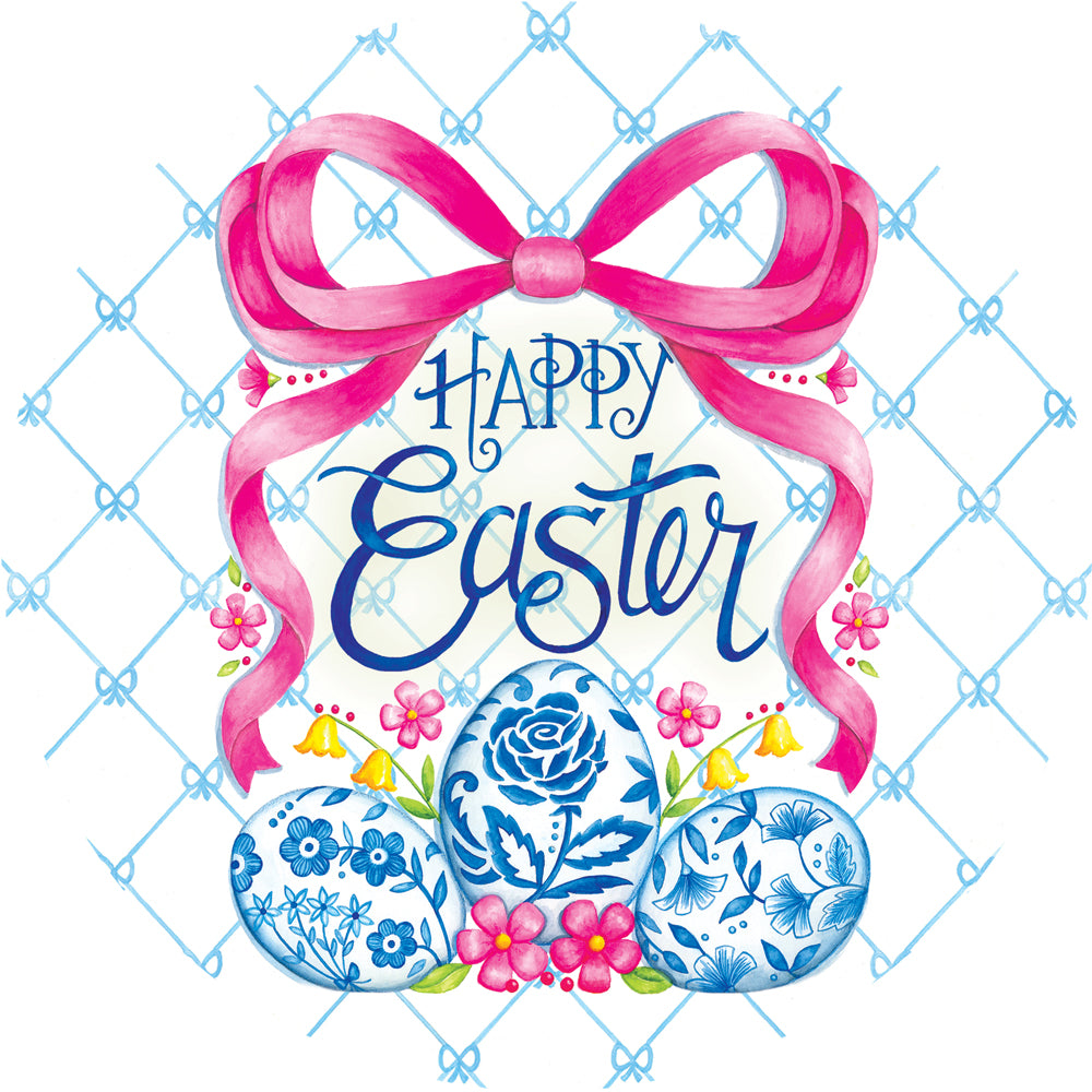 Chinoiserie Eggs-Stepping Stone