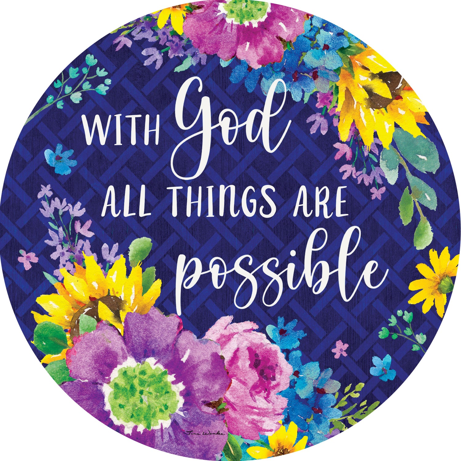 With God-Accent Magnet