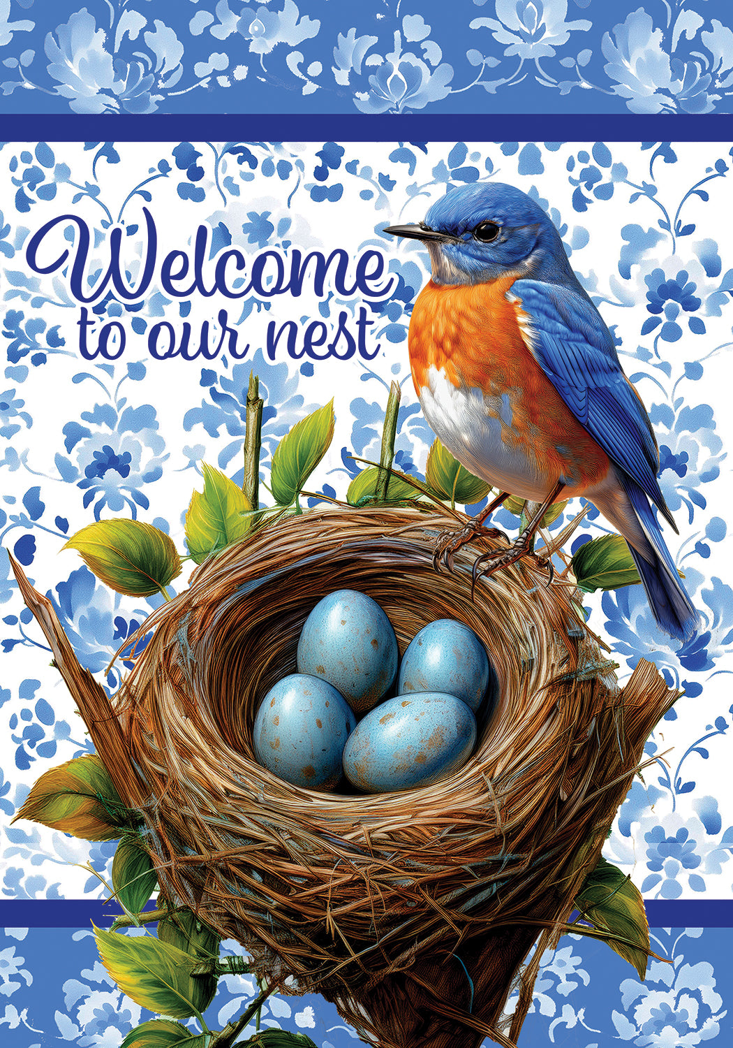 Bluebird Nest-Flag