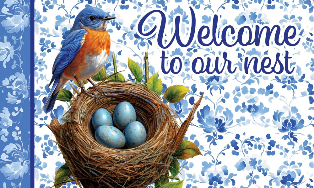 Floor Mat-Bluebird Nest
