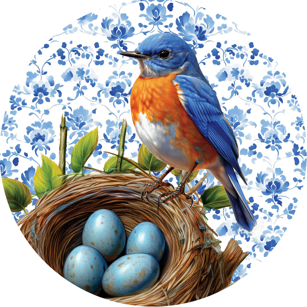 Bluebird Nest-Suncatcher