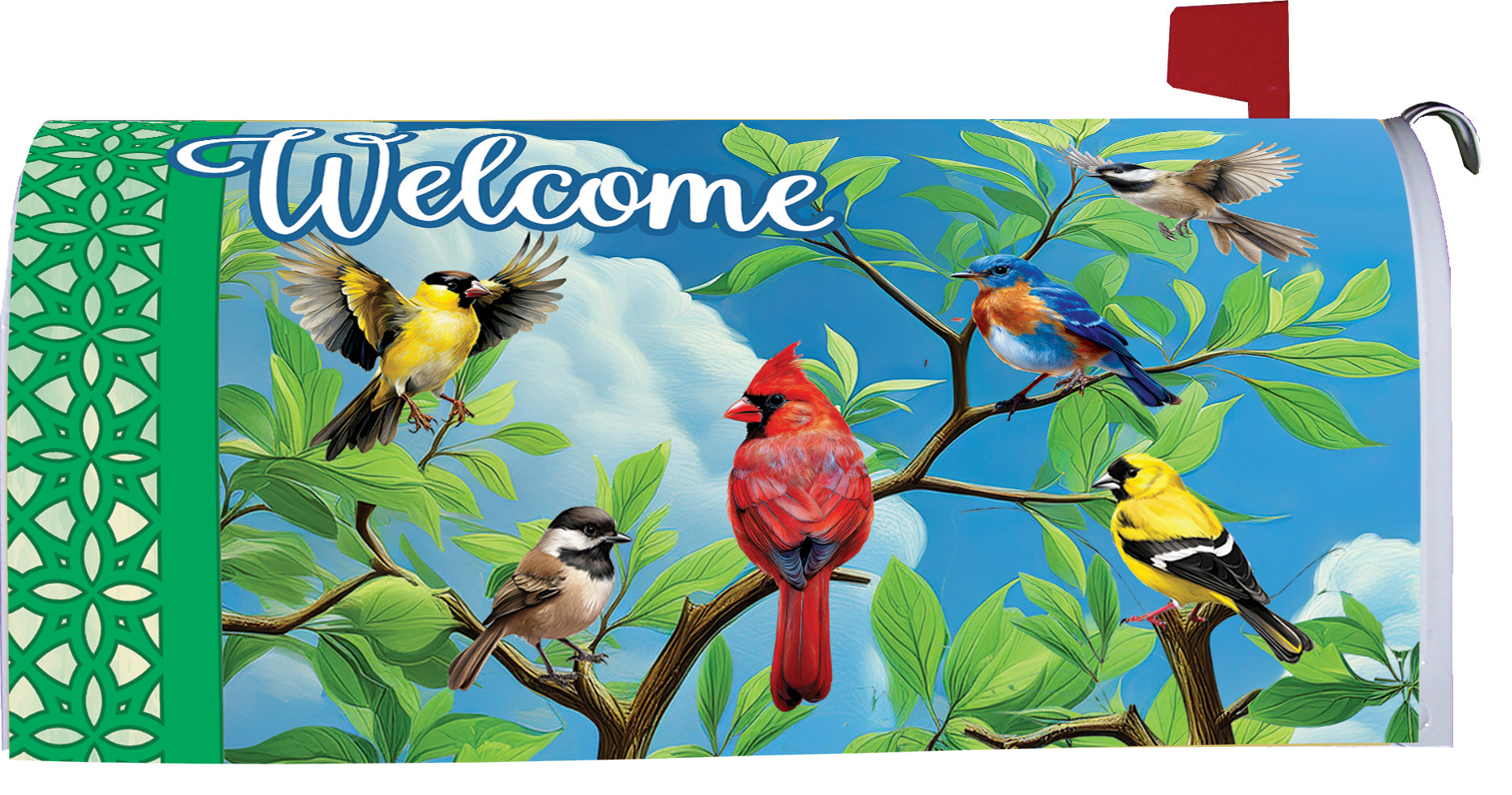 Bird Branch-Mailbox Makeover
