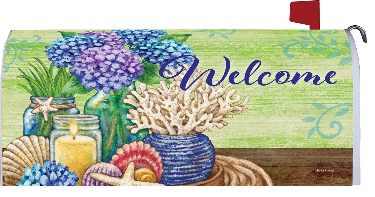 Hydrangeas Still Life-Mailbox Makeover