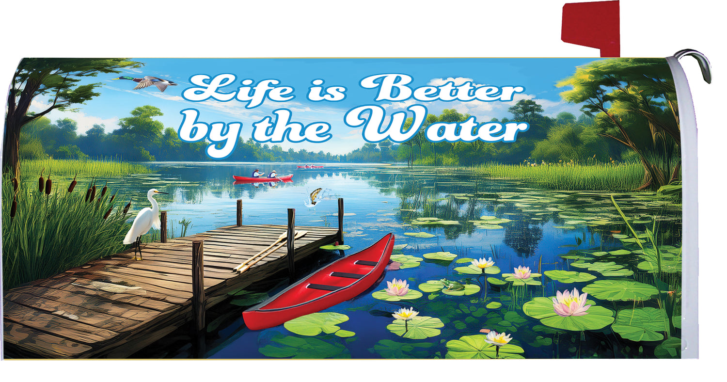 By the Water-Mailbox Makeover
