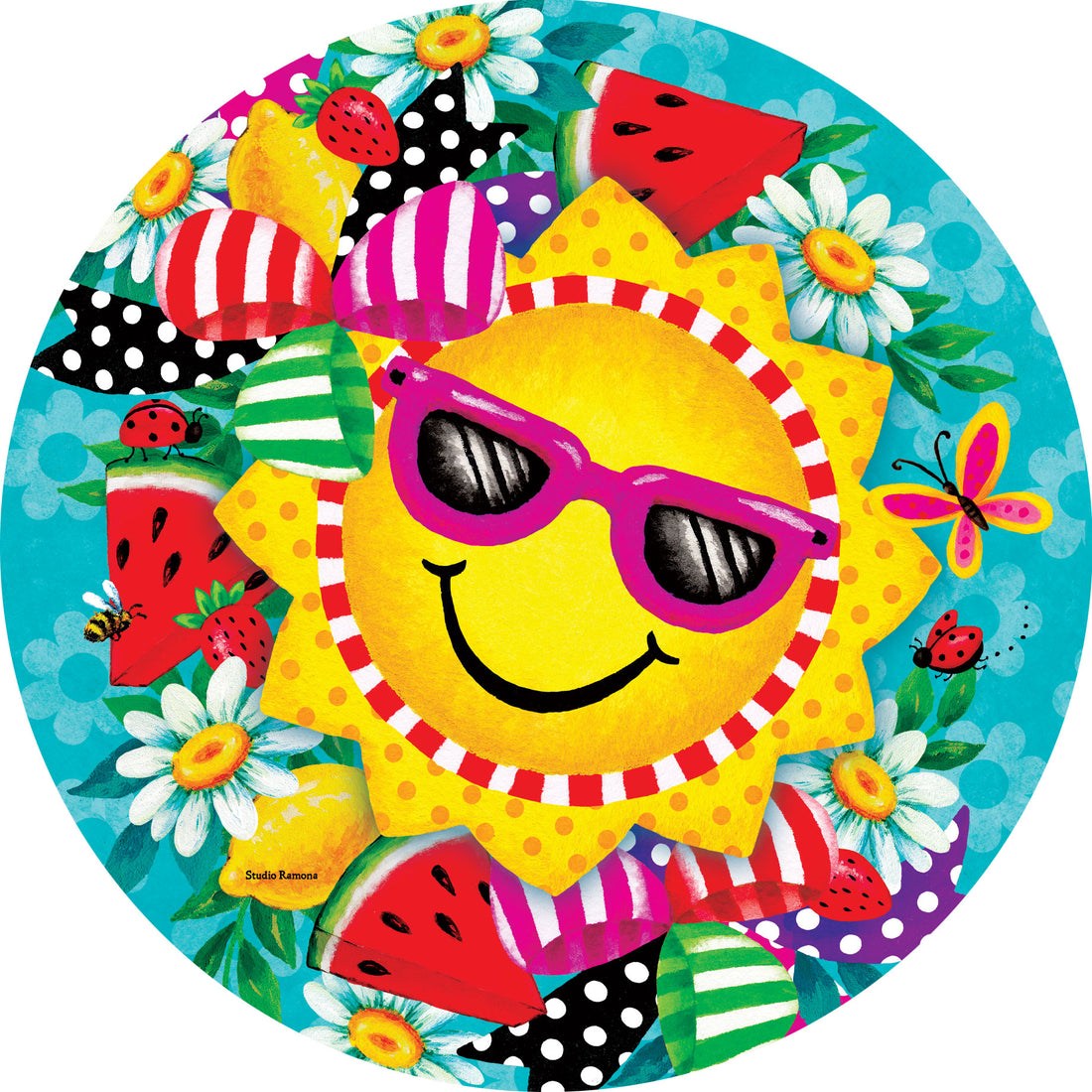 Hello Summer-Accent Magnet