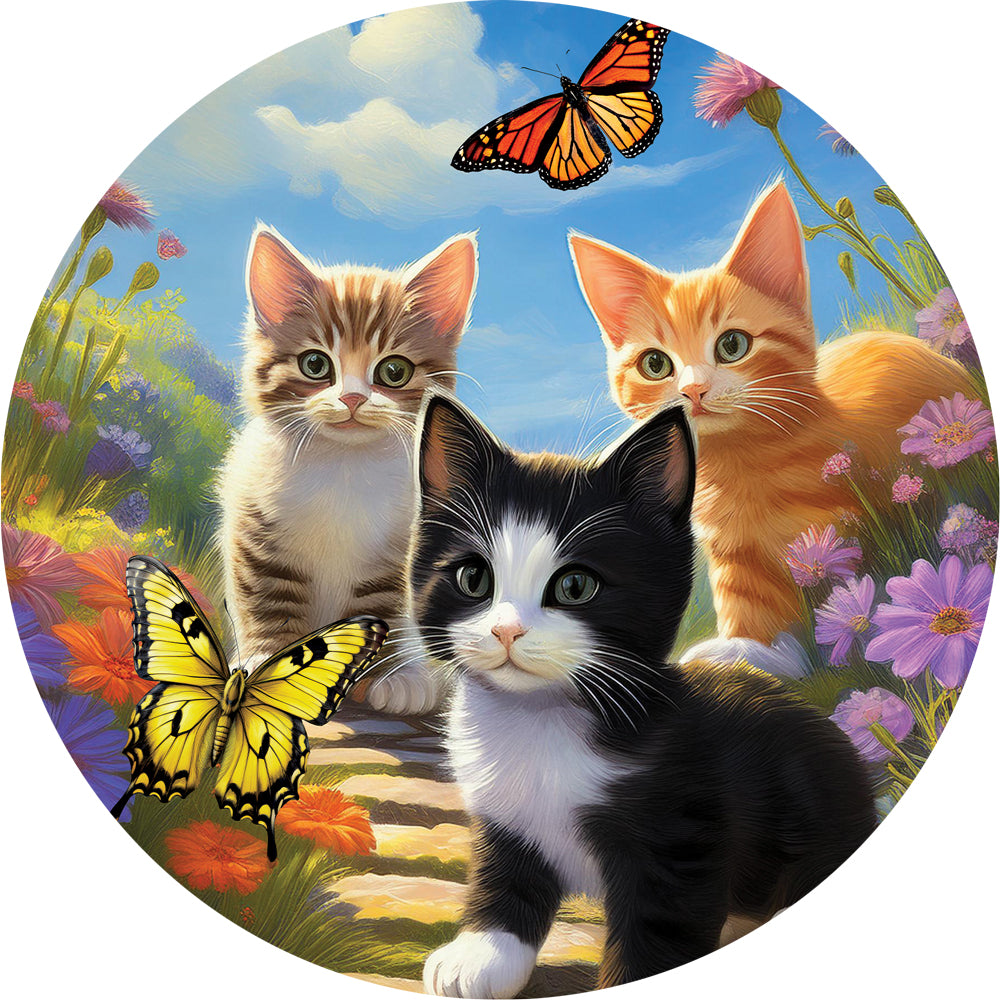 Kittens and Butterflies-Stepping Stone