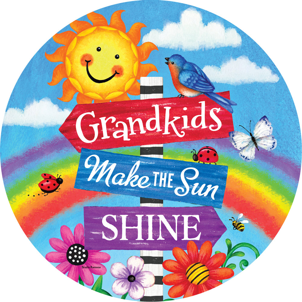 Grandkids-Stepping Stone
