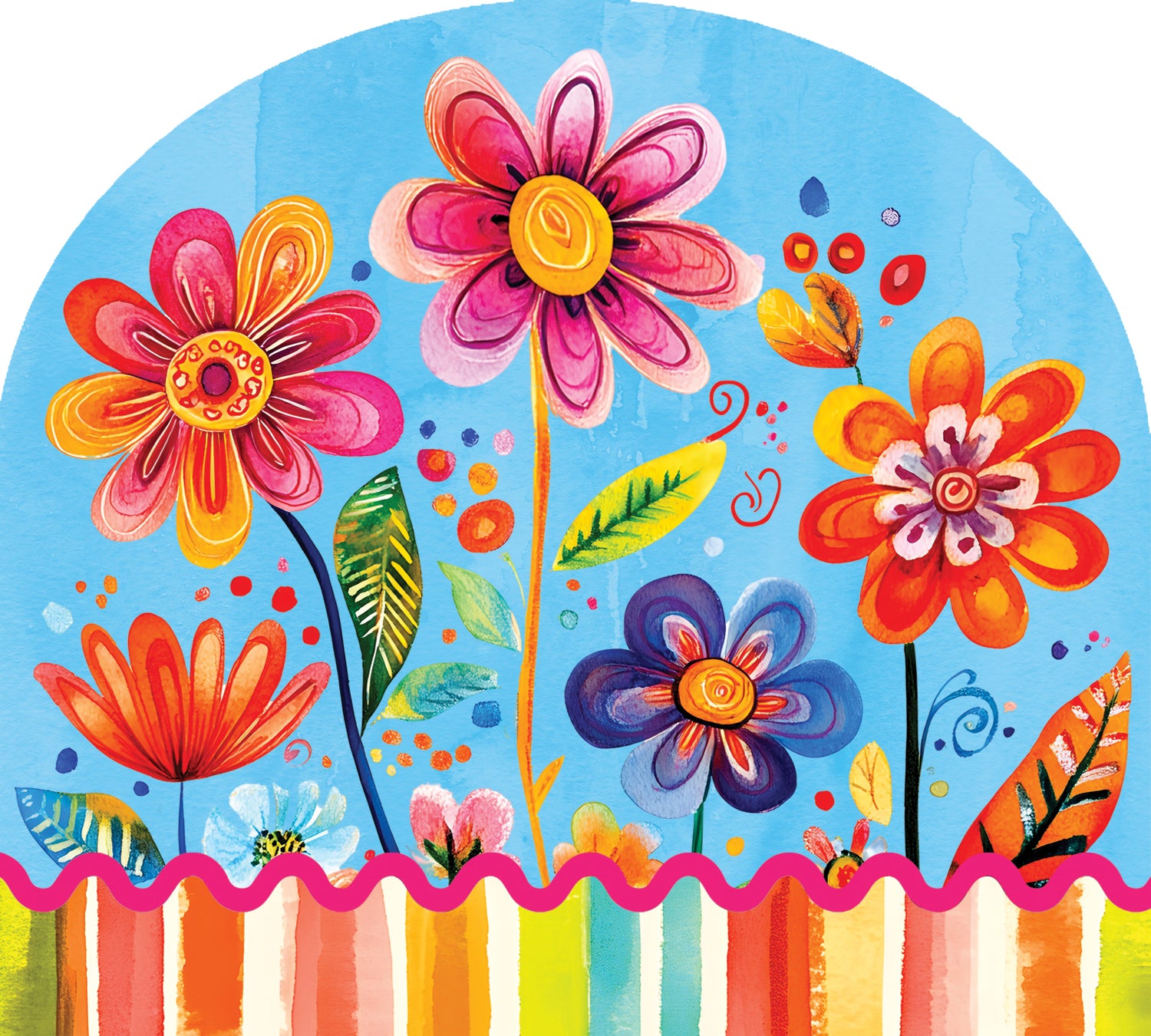 Funky Flowers-Arbor Mate