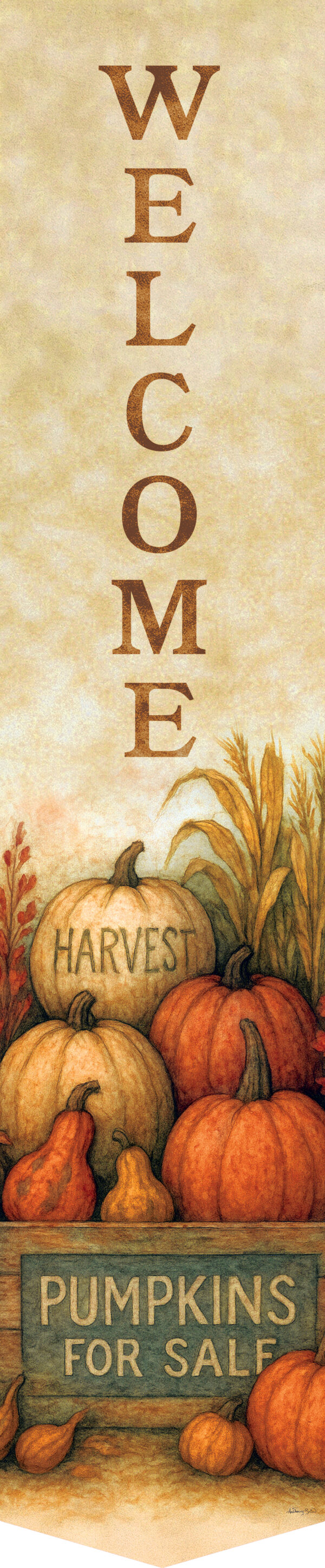 Rustic Pumpkins-Door Expression