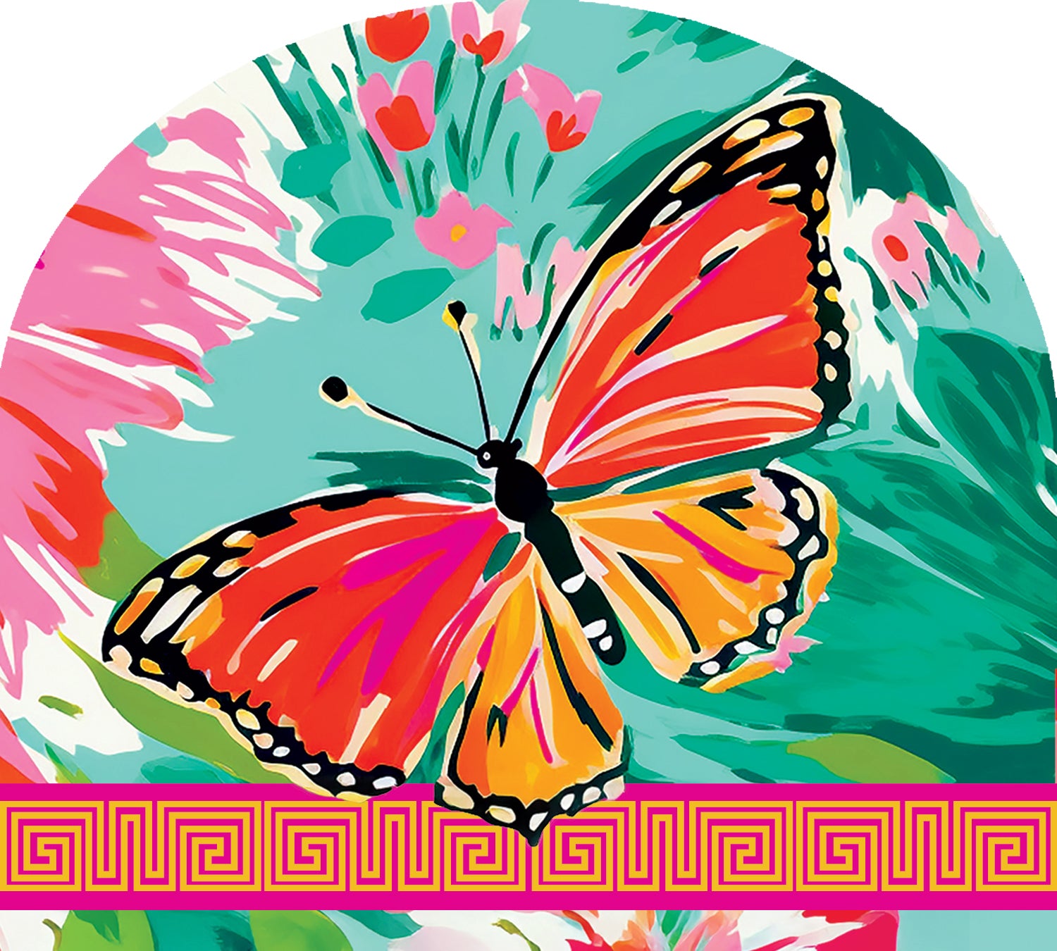 Vibrant Butterflies-Arbor Mate