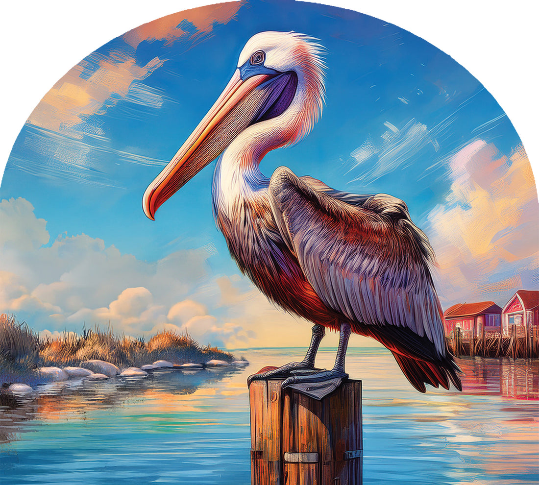 Pelican on Post-Arbor Mate
