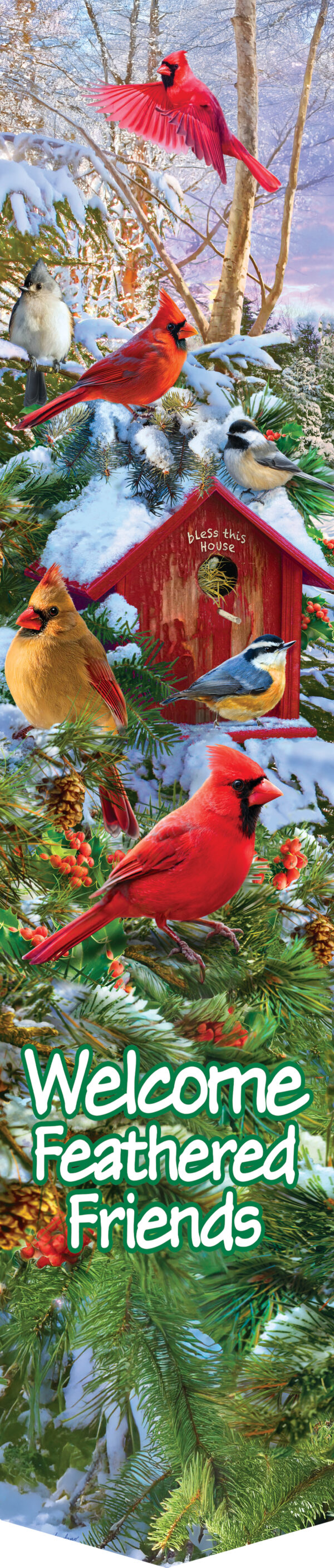 Cardinal Ornament-Door Expression