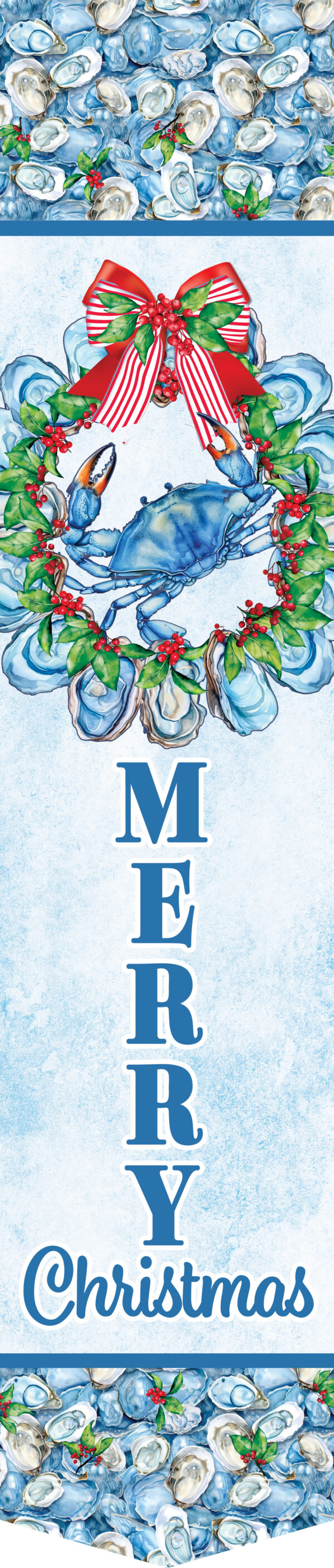 Oyster Crab Wreath-Door Expression