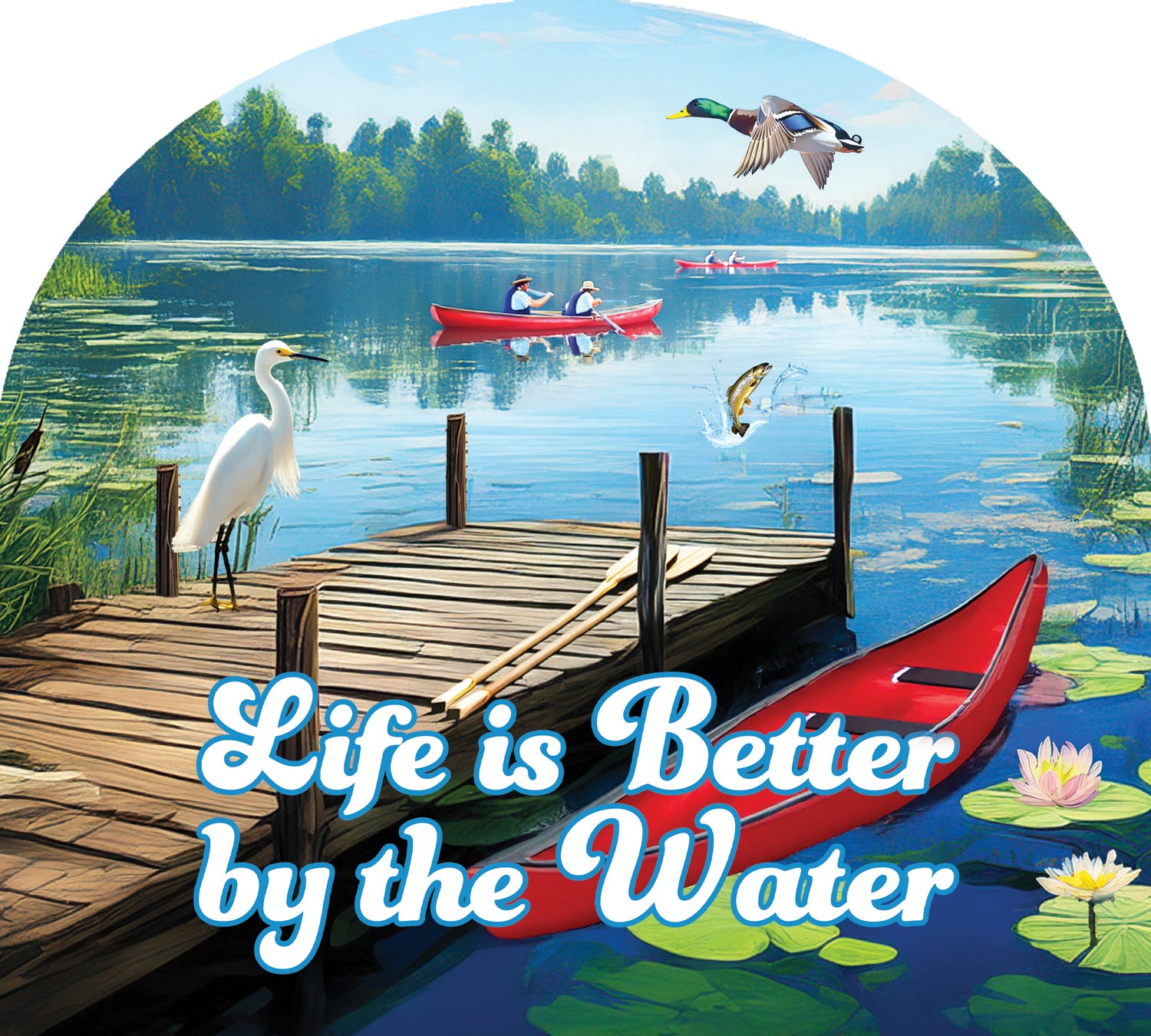 By the Water-Arbor Mate