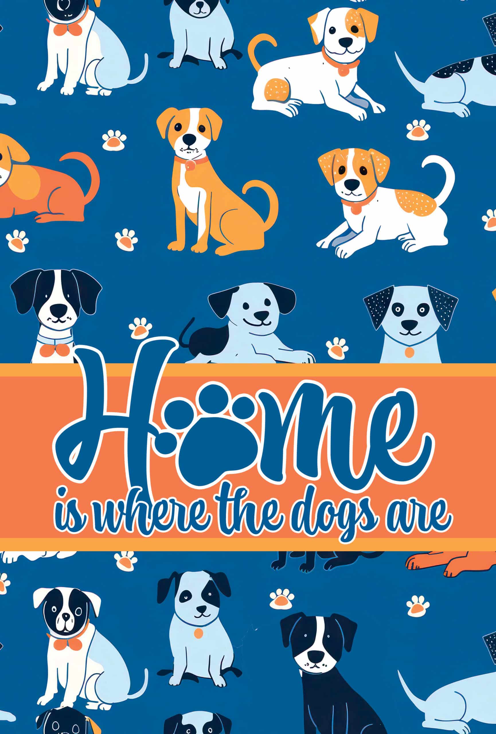 Wind Current Flag-Home Dogs