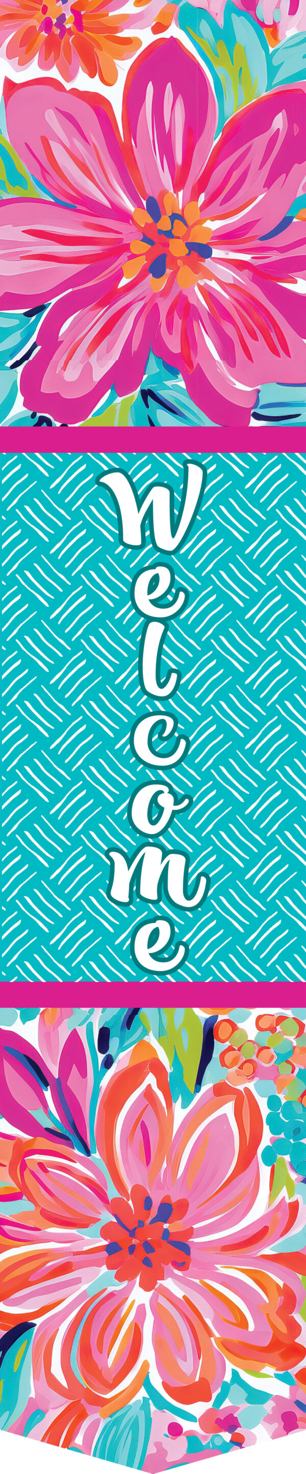 Pink and Orange Medley-Door Expression