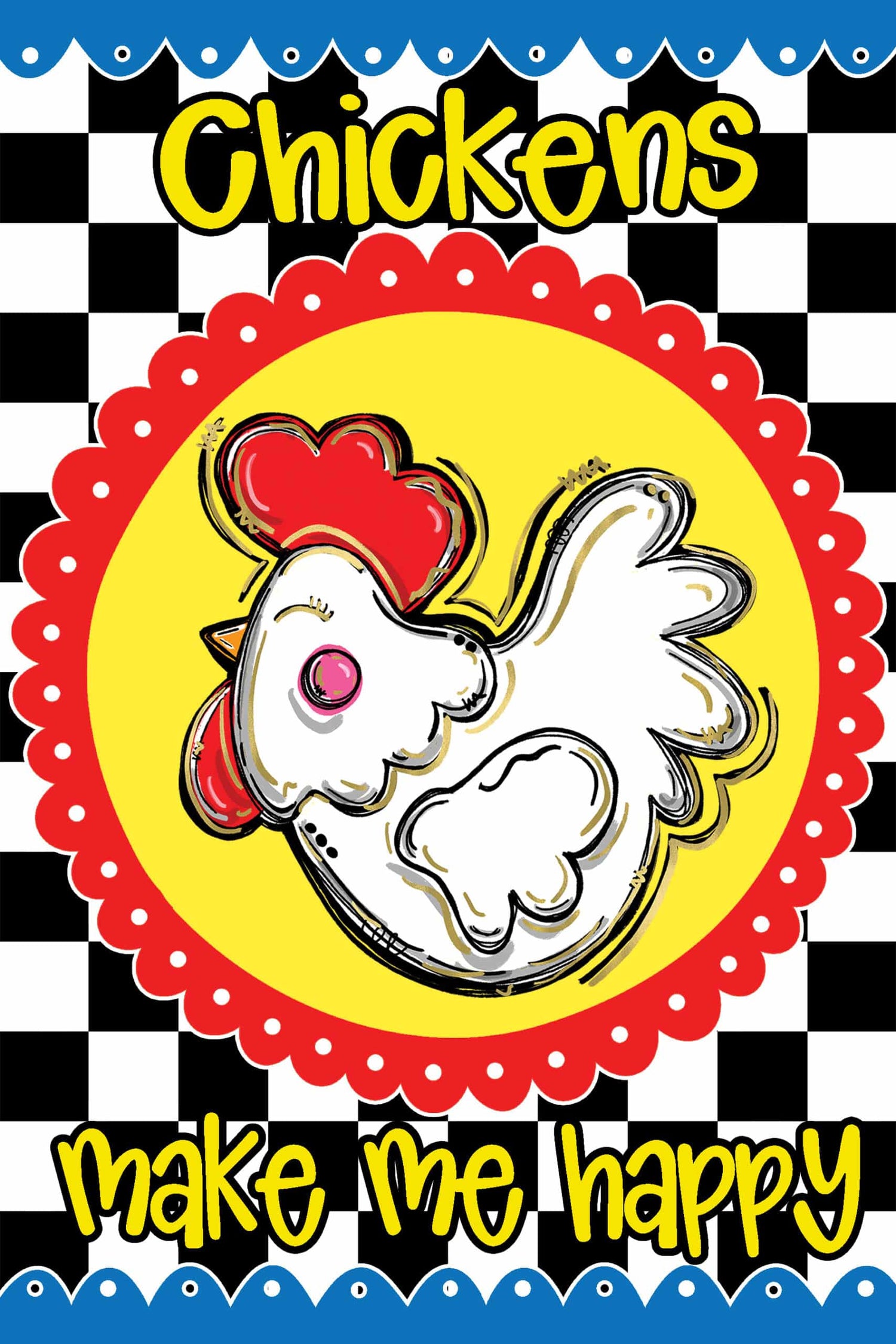 Wind Current Flag-Chicken
