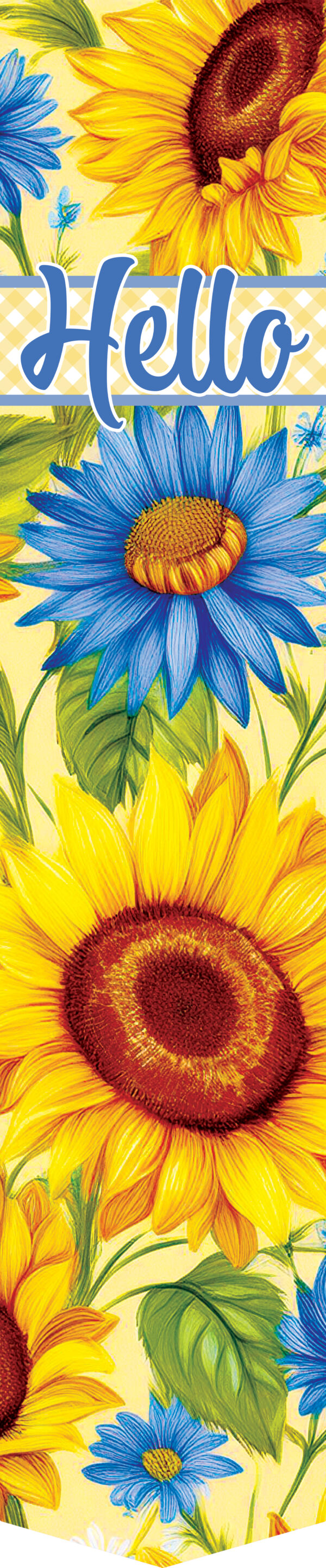 Sunflowers and Daisies-Door Expression