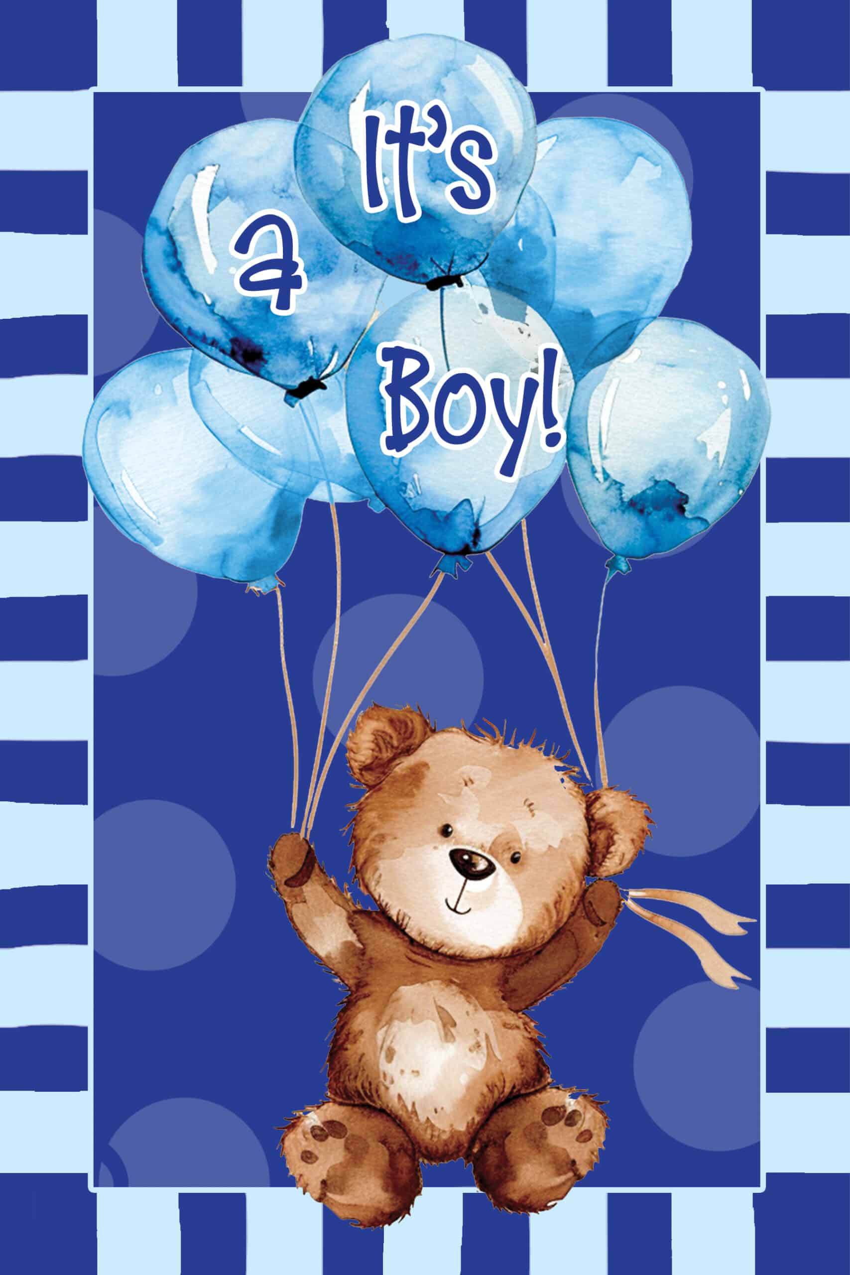 Wind Current Flag -It’s A Boy