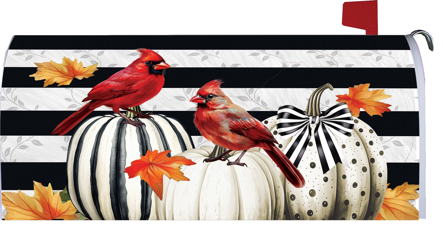 Cardinal Lantern-Mailbox Makeover