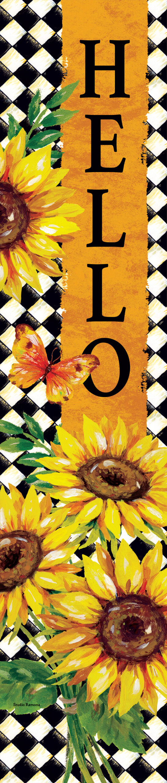 Sunflower Harlequin-Yard Expression