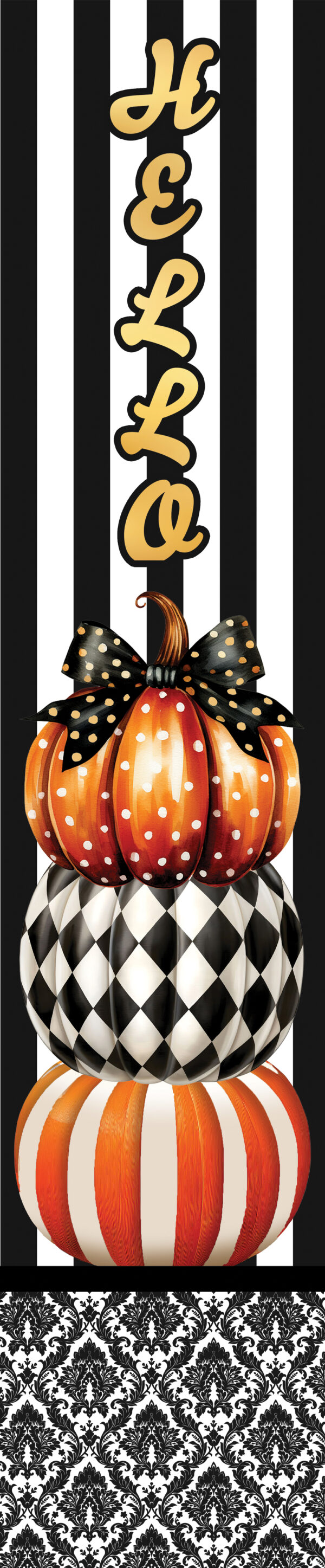 Elegant Pumpkin-Yard Expression