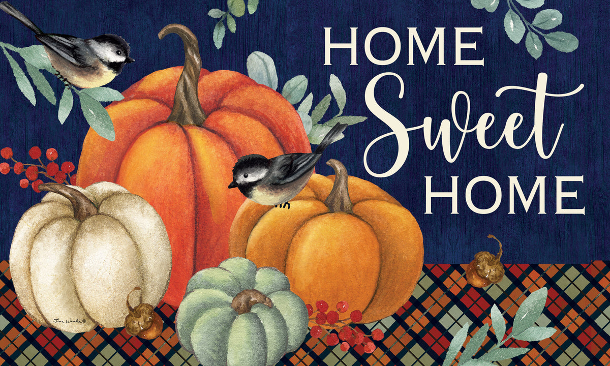 Pumpkin Home- Floor Mat