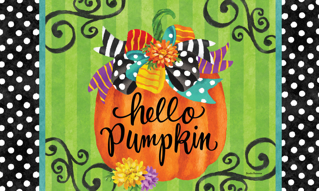 Hello Pumpkin- Floor Mat