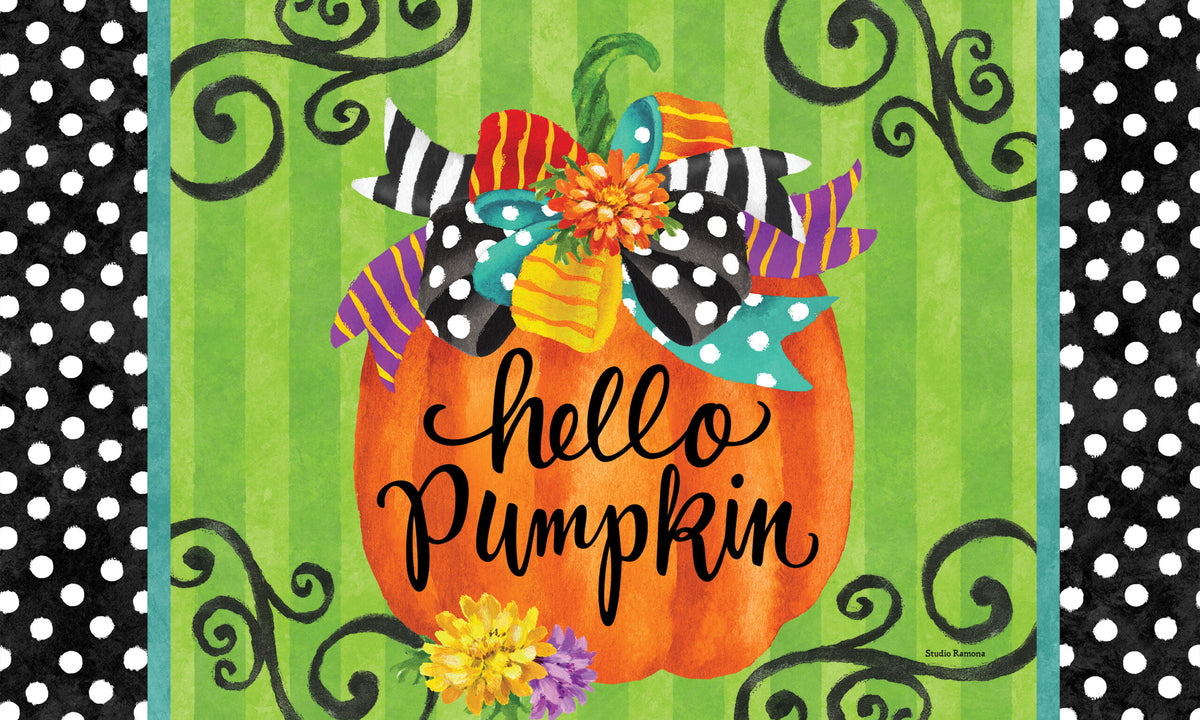 Hello Pumpkin- Floor Mat