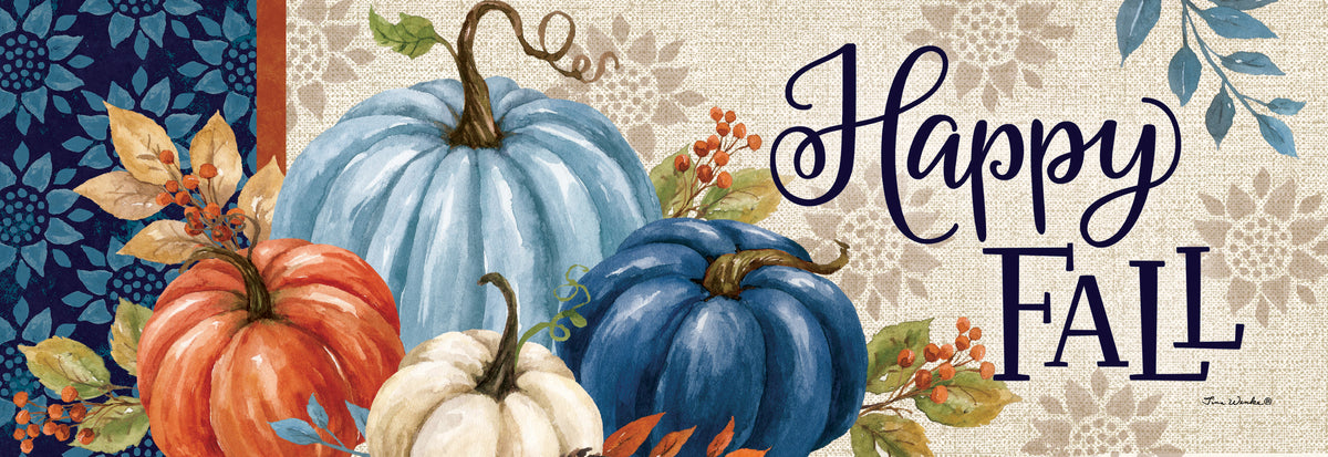Pumpkin Blues-Signature Sign