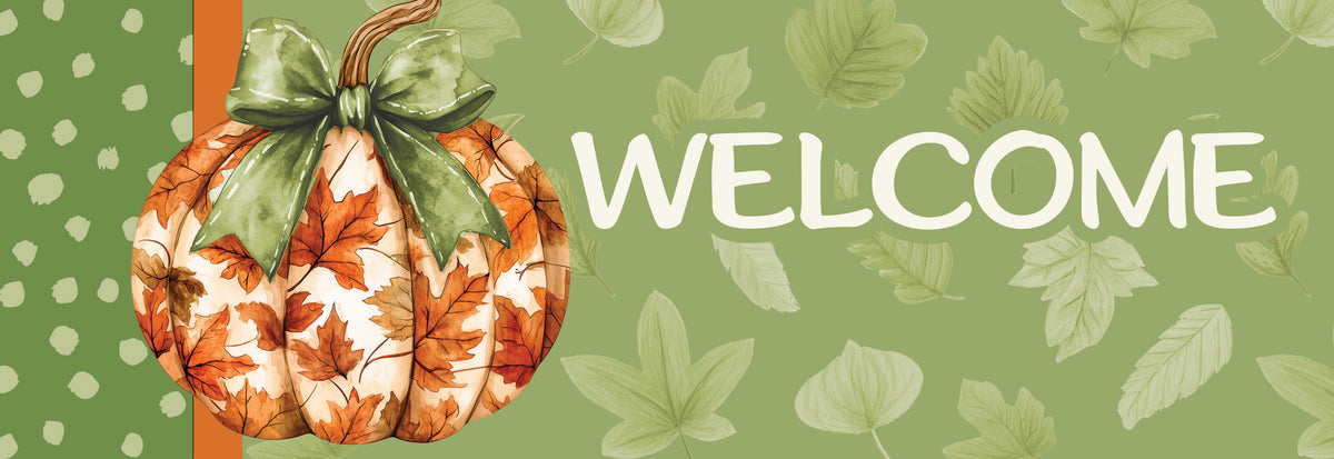 Orange &amp; Green Stack-Signature Sign
