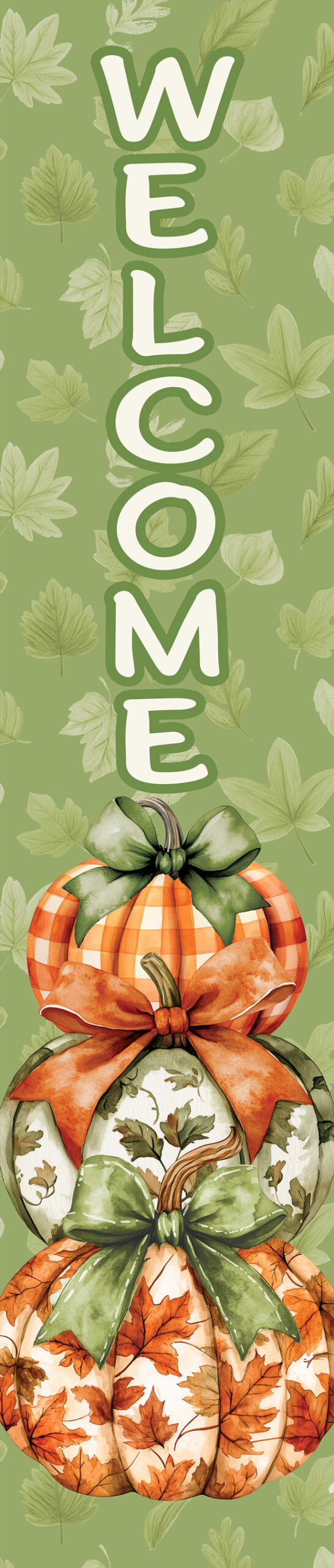 Orange &amp; Green Stack-Yard Expression