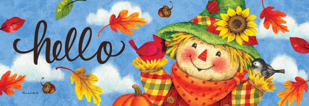 Hello Scarecrow-Signature Sign