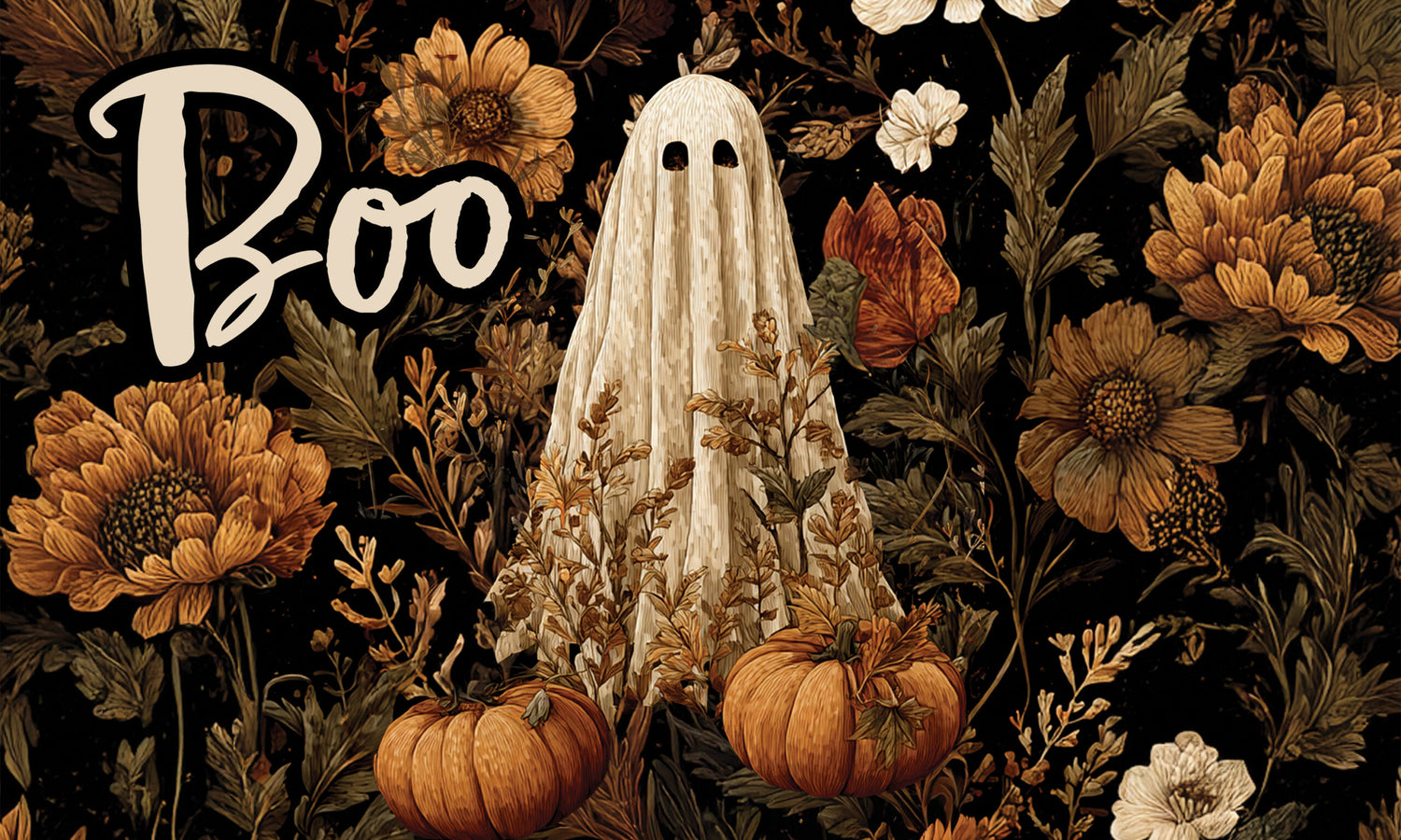 Vintage Ghost- Floor Mat