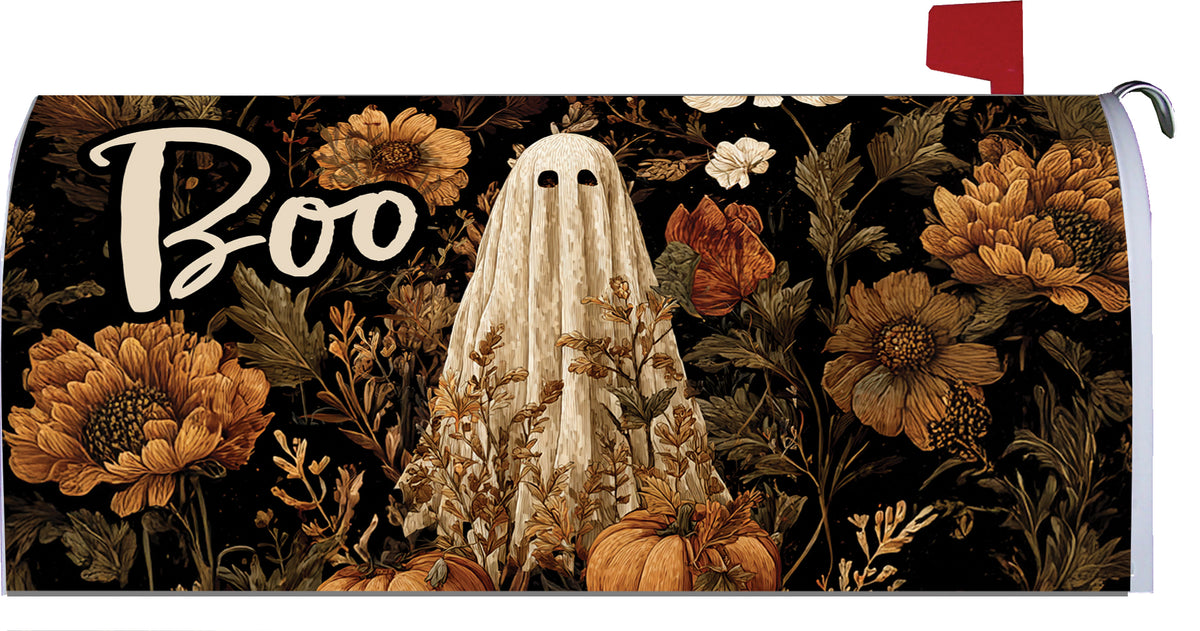 Vintage Ghost-Mailbox Makeover