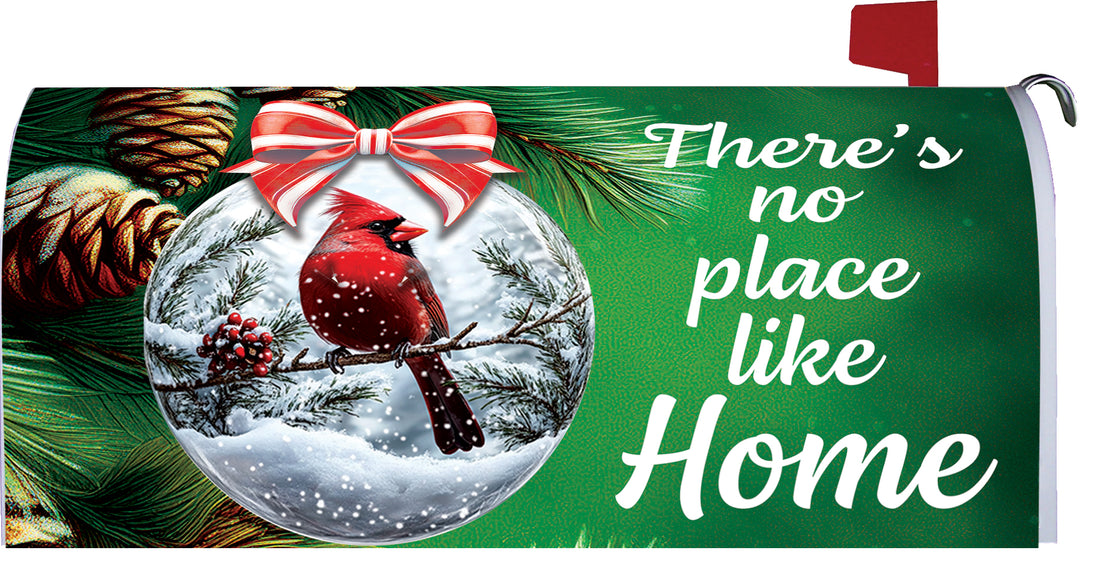 Cardinal Ornament-Mailbox Makeover