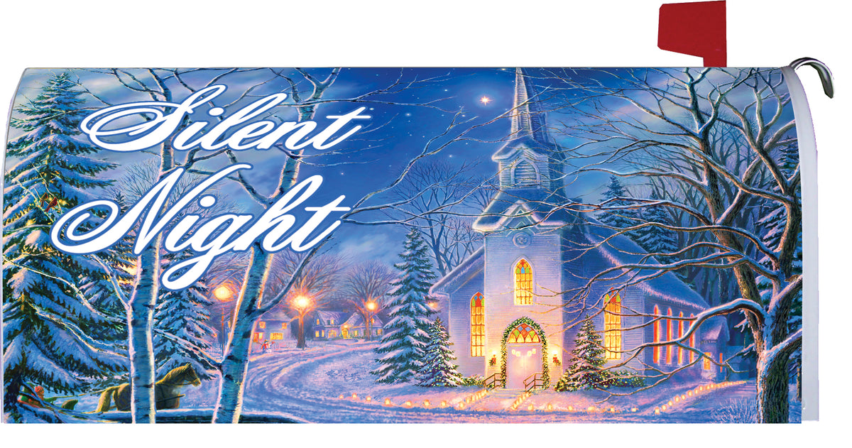Winter Church-Mailbox Makeover