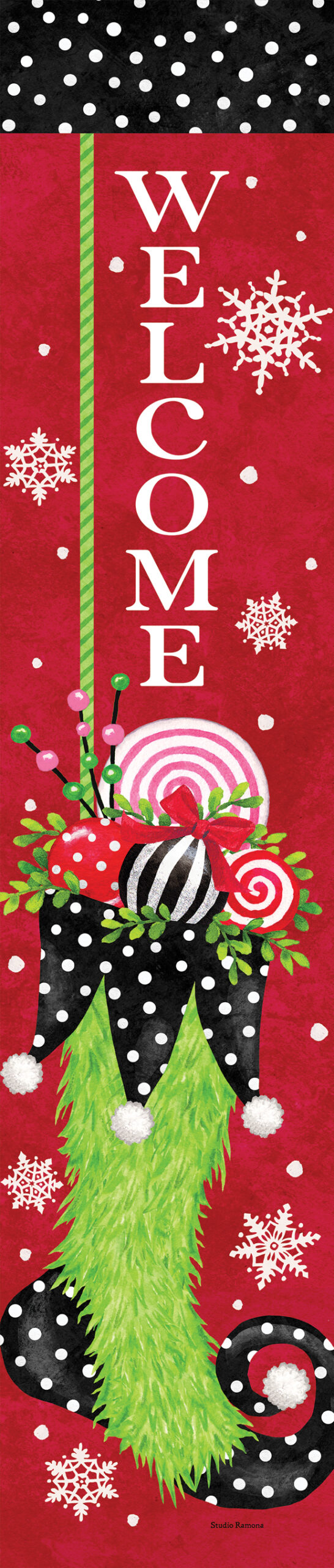 Whimsical Stocking-Yard Expression